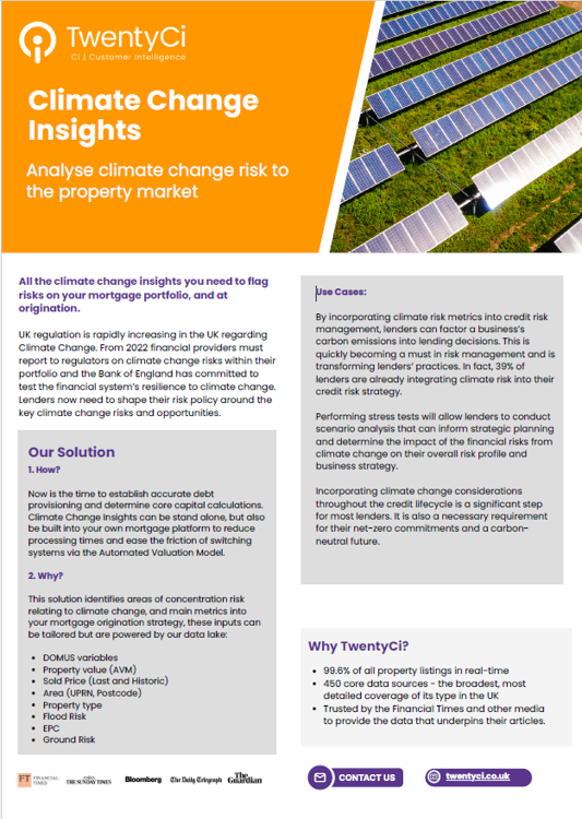 Climate Change Insights fact sheet